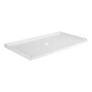 Signature Hardware White 64 x 36 in. Rectangle Shower Base 