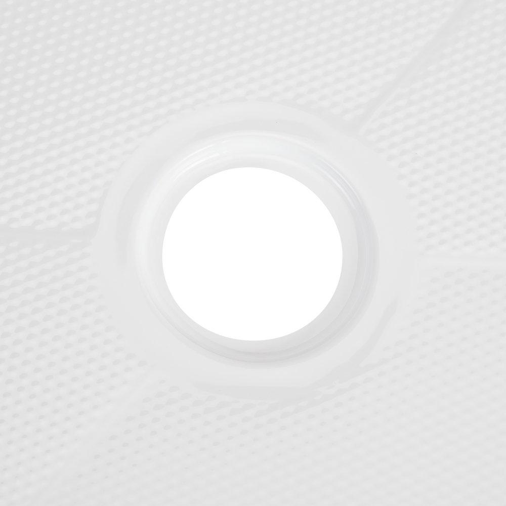 Signature Hardware White 64 x 36 in. Rectangle Shower Base 