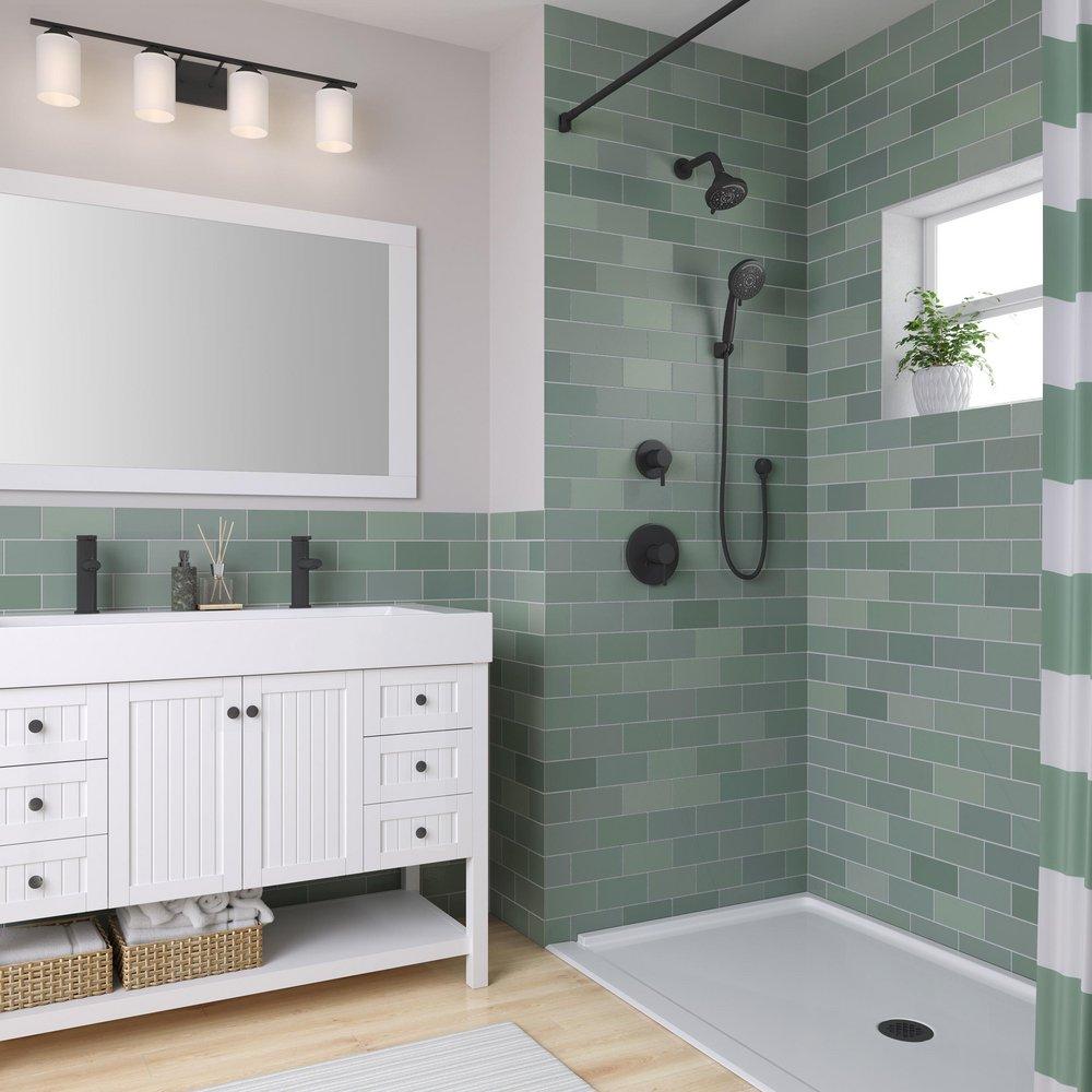 PROFLO® White 36 x 36 in. Square Shower Base 