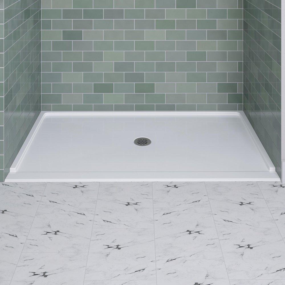 PROFLO&reg; White 36 x 36 in. Square Shower Base 
