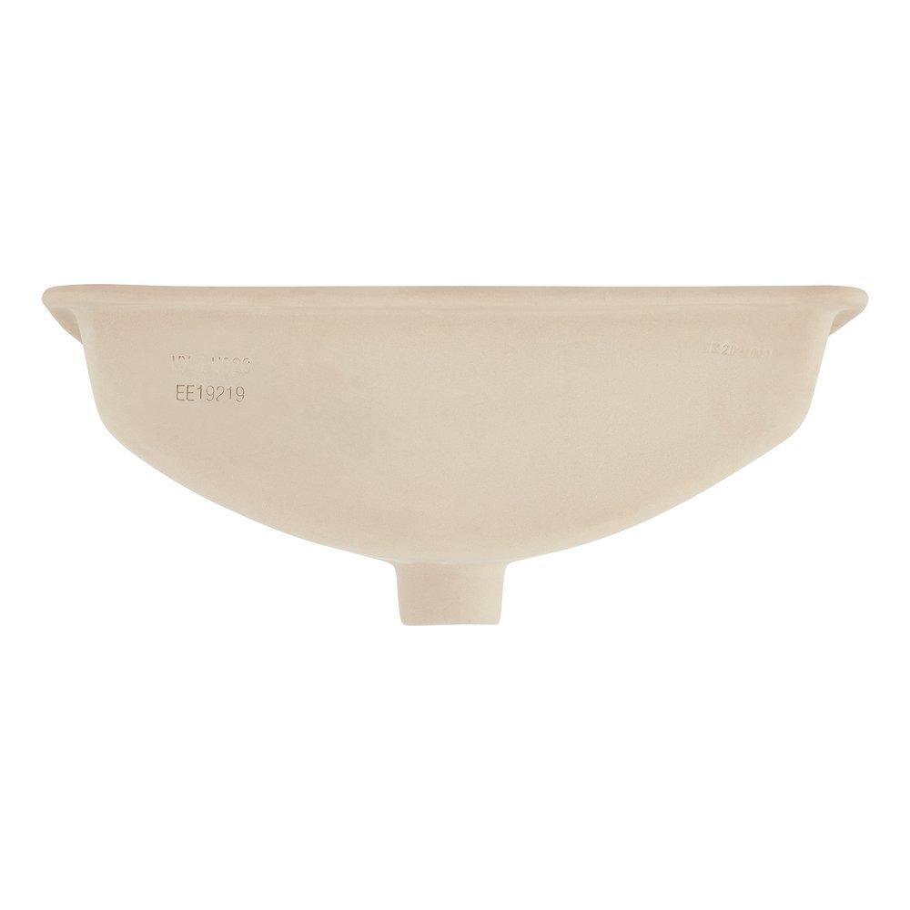 Signature Hardware White Undermount Bathroom Sink 