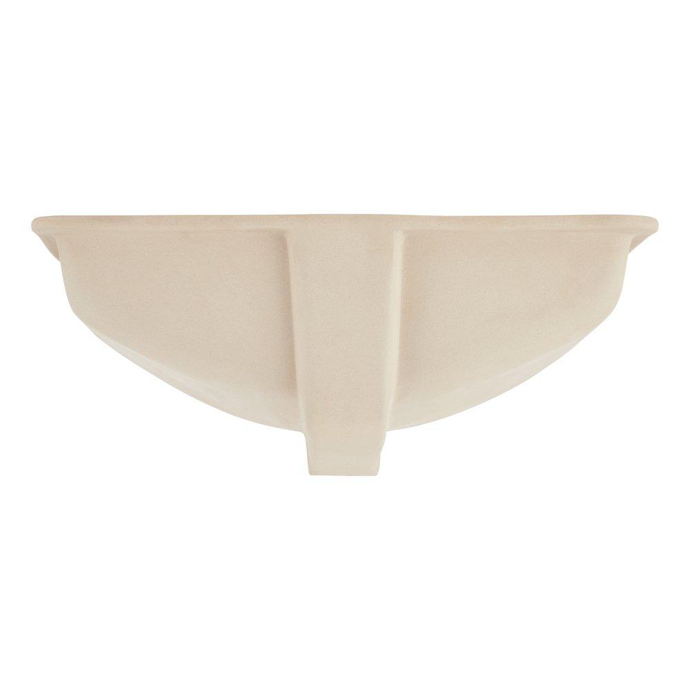 Signature Hardware White Undermount Bathroom Sink 