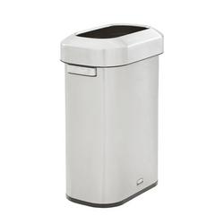 15 gal Slim Stainless Steel Can