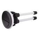 Signature Hardware Matte Black 2-1/4 x 2-1/4 in. Brass Flush Actuator 