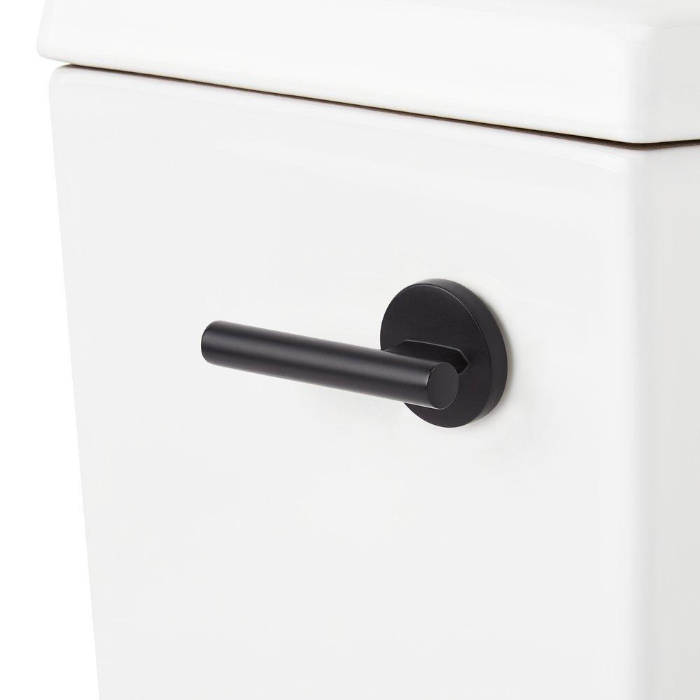 Signature Hardware Matte Black Trip Lever 