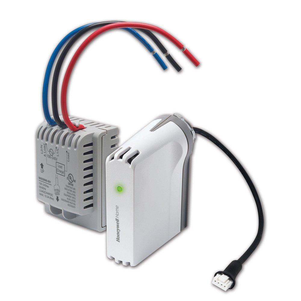 AUBE WIRELESS LINE VOLT EQUIPMENT INTERFACE MODULE. REDLINK TM ENABLED. F/ ELEC BASEBOARD CONVECTORS & FAN-FORCED HEATERS. 100-240 VOLT S MAX 12.5A 