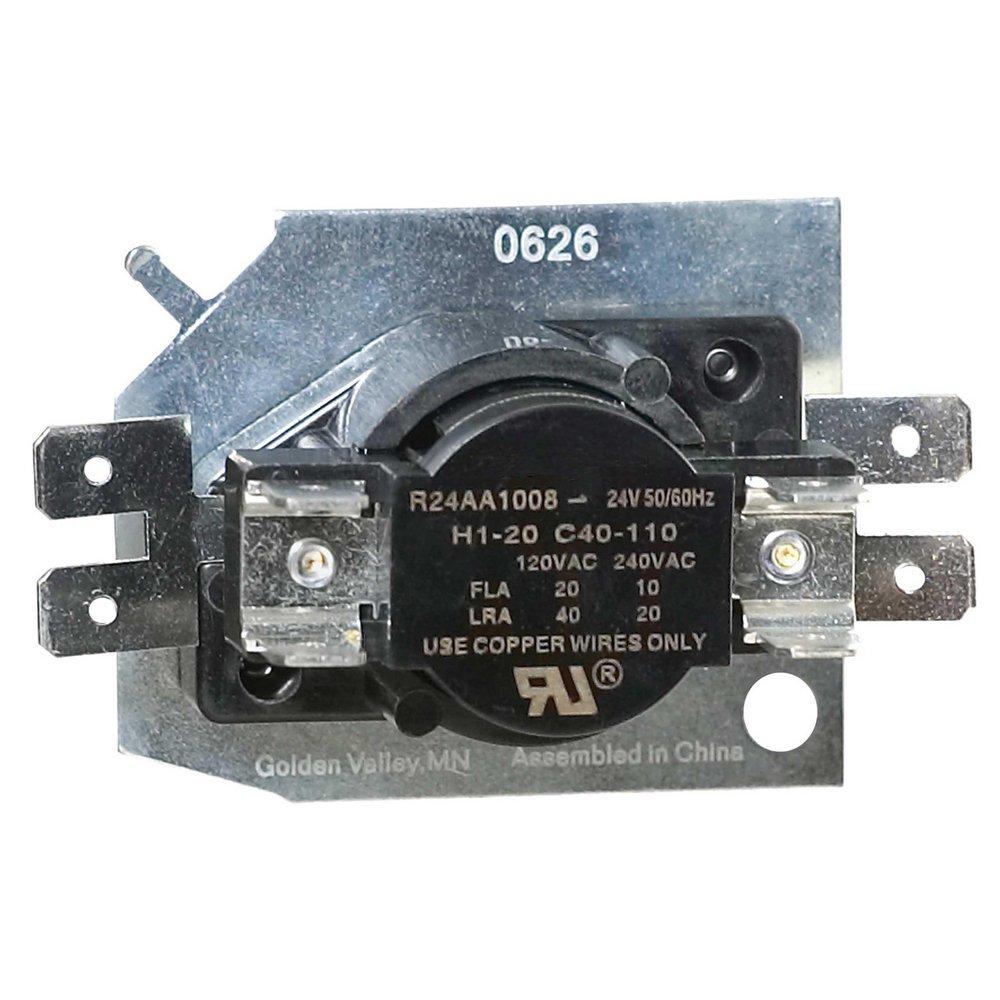 HEAT SEQUENCER WITH ONE SWITCH ON-TIMING -- 1 TO 25 HEAT OFF- TIMING -- 65 TO 115 COOL 