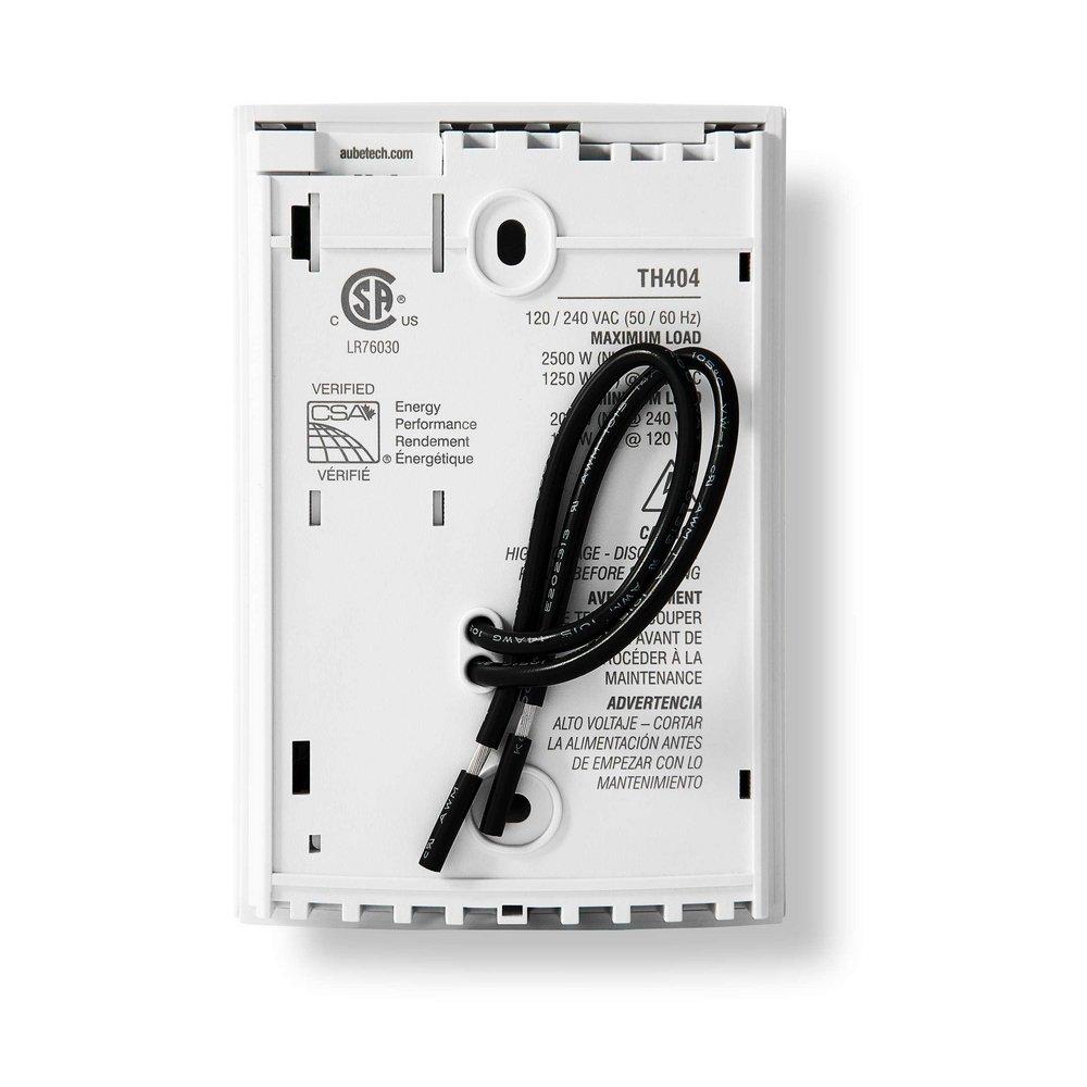 ELECTRIC HEAT TRIAC PROGRAMMABLE 5-2 7-DAY THERMOSTAT 10.4 A 120-240 V SP 