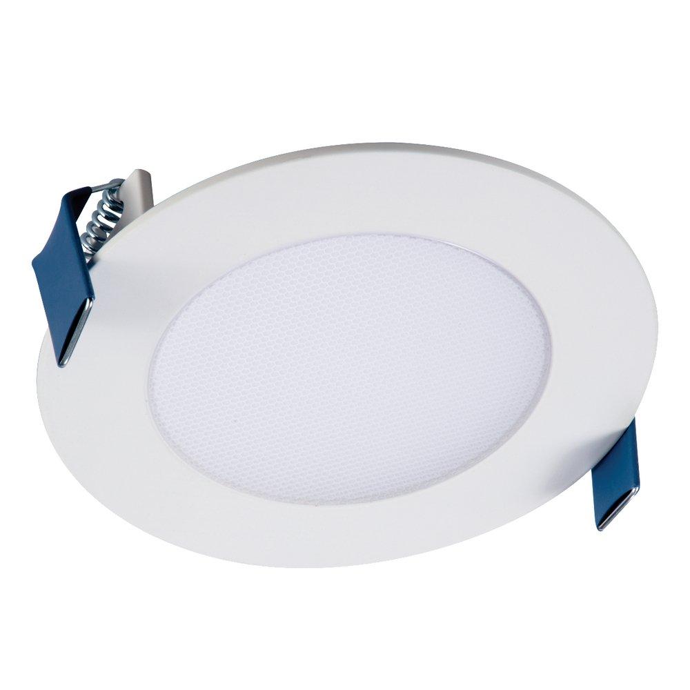 HALO Matte White 1-33/50 x 3-4/25 in. 12W LED Recessed Housing & Trim 