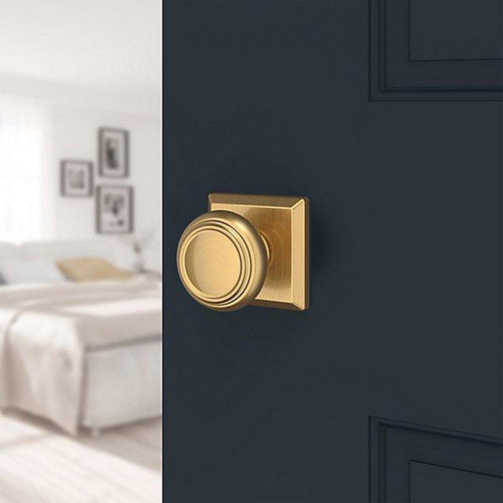 Baldwin Lifetime PVD Satin Brass Privacy Knob 