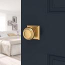 Baldwin Lifetime PVD Satin Brass Privacy Knob 