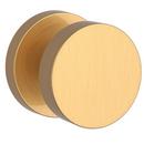 Baldwin Lifetime PVD Satin Brass Passage Knob 