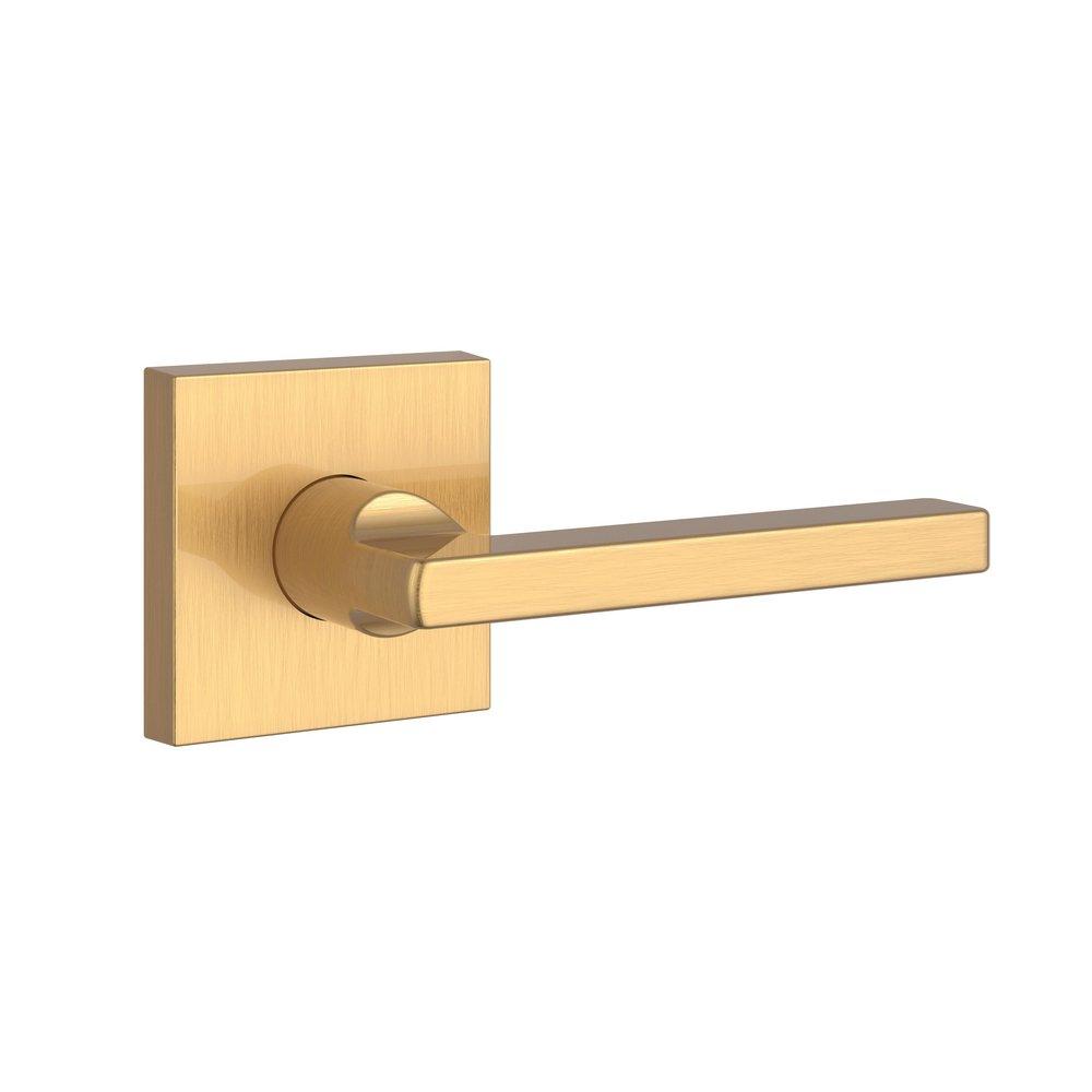 Baldwin Lifetime Satin Brass Passage Lever 