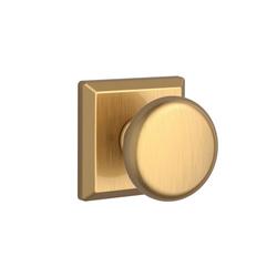 Knob in Lifetime Satin Brass