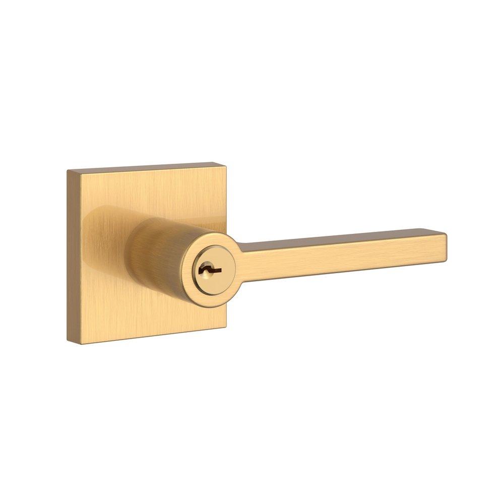 Baldwin Lifetime PVD Satin Brass Lever 
