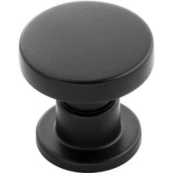 1-1/4 in. Knob in Matte Black