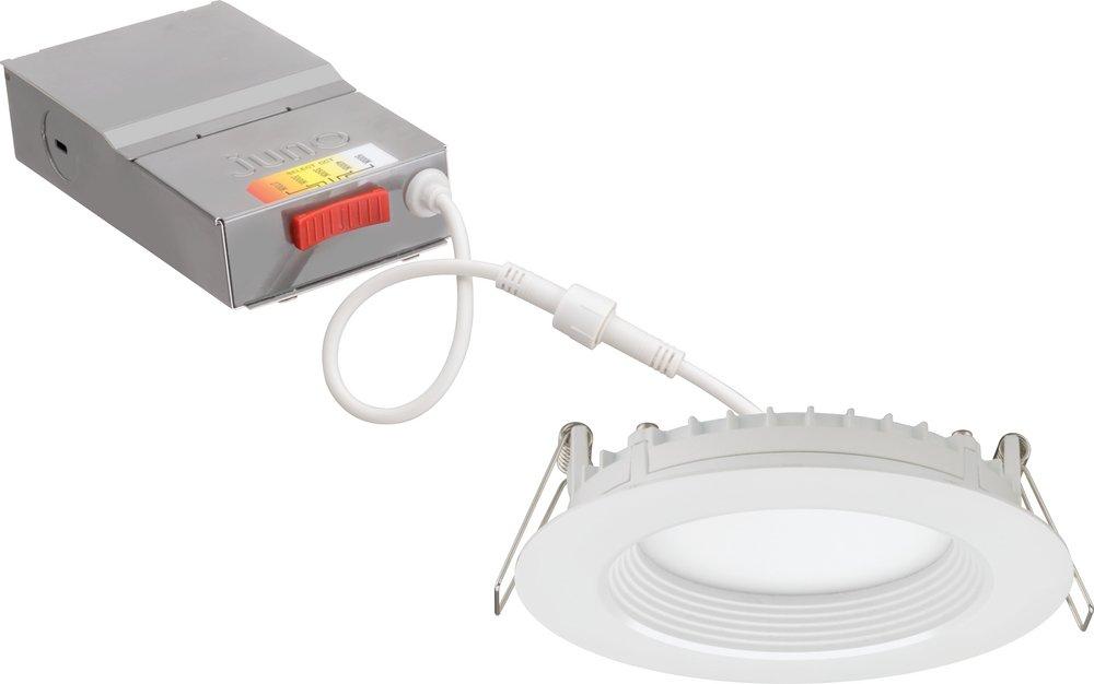 4 WAFER-THIN LED DOWNLIGHT 5CCT SWITCHABLE 27K 30K 35K 40K 50K 90+ CRI MATTE WHITE 