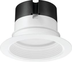 5-1/4 x 3-1/6 x 3-1/6 in. 8.8W LED Recessed Housing & Trim in White