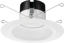 Juno Lighting Matte White 4-1/8 x 3-2/3 in. 10.5W LED Recessed Housing & Trim 
