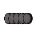 2-1/8 in. Closet Finger Pull in Matte Black 