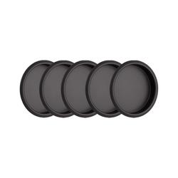 2-1/8 in. Closet Finger Pull in Matte Black