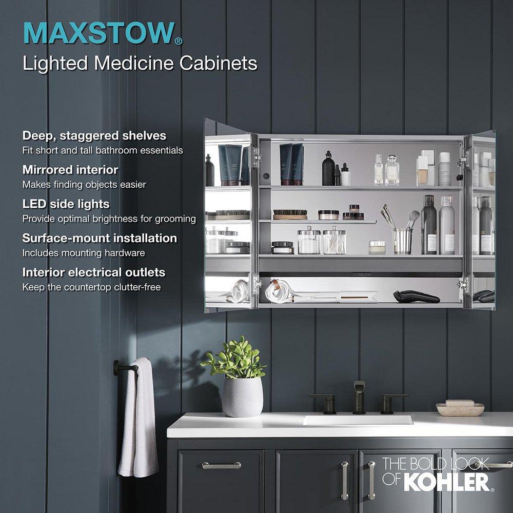 MAXSTOW LIGHTED CABINET 32 X 40 