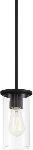 1-Light Semi Flush Pendant 