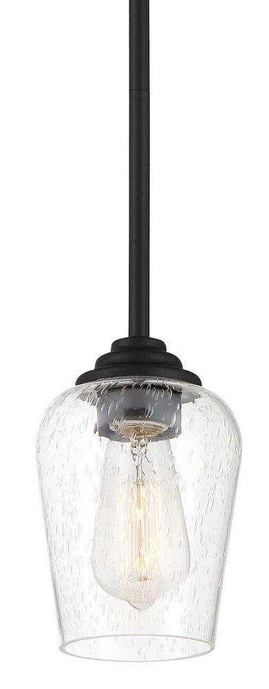 1 LIGHT PENDANT SEMI FLUSH 