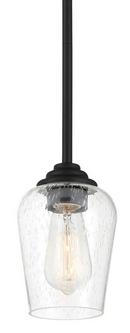 1 LIGHT PENDANT SEMI FLUSH 