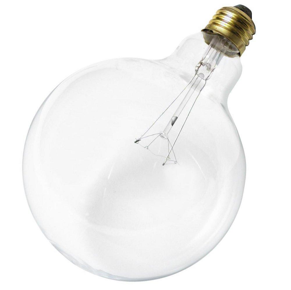 25W G40 Dimmable Incandescent Light Bulb with Medium Base in Clear 