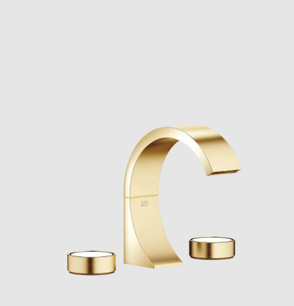 Dornbracht USA Brushed Durabrass (23kt) Two Handle Bathroom Sink Faucet 