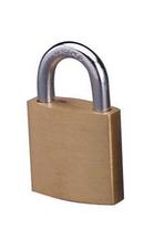 3/4 in. V-Line Brass Padlock 