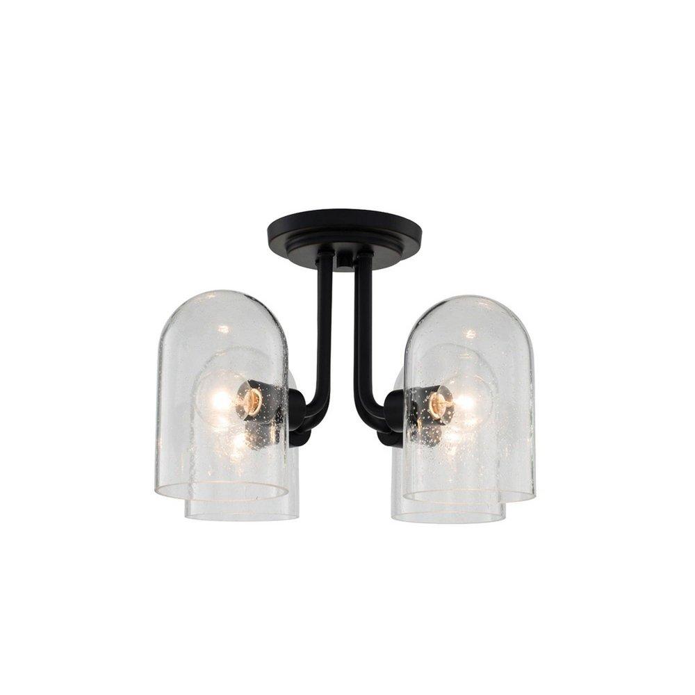 4 LIGHT SEMI FLUSH MOUNT 