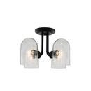 4 LIGHT SEMI FLUSH MOUNT 