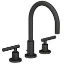 Two Handle Widespread Bathroom Sink Faucet in Flat Black