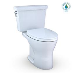 1.28 gpf Elongated Two Piece Toilet in Cotton with Seat
