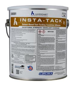 1 gal. Instant Tacking Solvent Based Insulation Adhesive in Red (Case of 4)