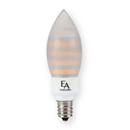 Emeryallen Frosted White Dimmable LED Bulb Candelabra E-12 