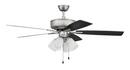 52" 5 Blade Ceiling Fan Including Light Kit 