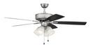 52" 5 Blade Ceiling Fan Including Light Kit 