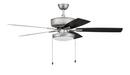 52" 5 Blade Ceiling Fan Including Light Kit 