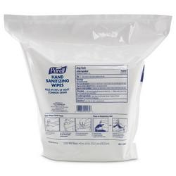 6 x 8 in. Refill Sanitizing Hand Wipes (Count of 1200)