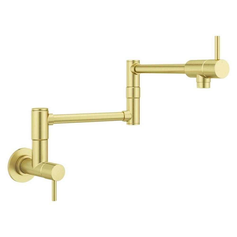 Pfister Brushed Gold Single Handle Lever Pot Filler 