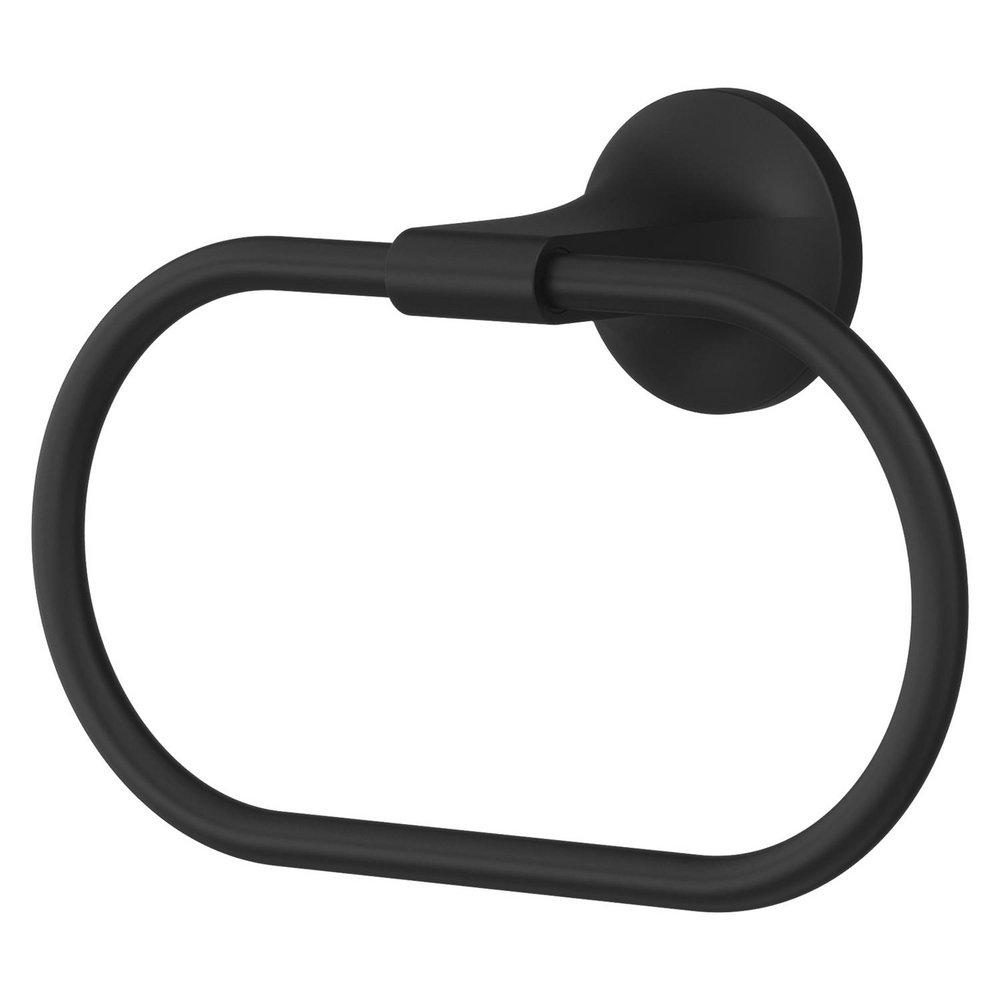 MODERN TOWEL RING MATTE BLACK PFIRST MODERN 
