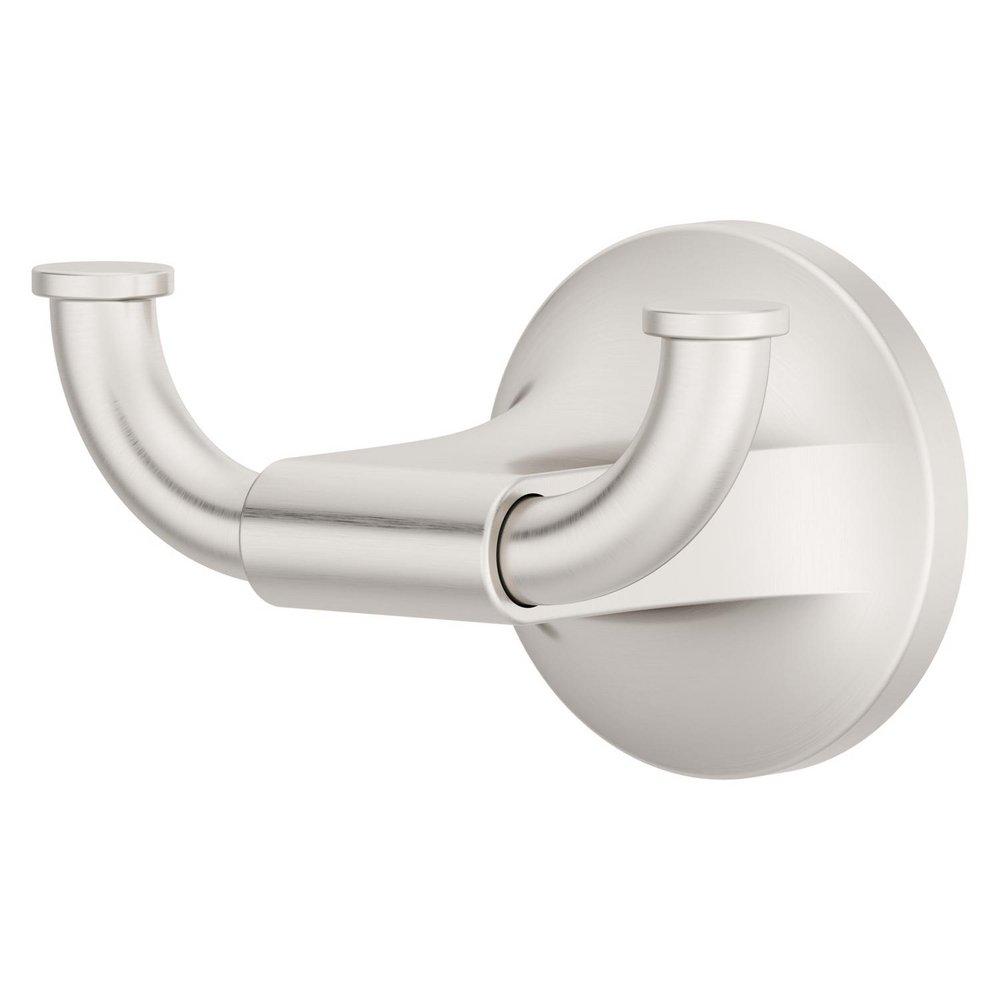 Pfister Spot Defense Brushed Nickel 2-Hook Robe Hook 