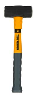 16 in. 3 lb. Double Face Fiberglass Sledge Hammer