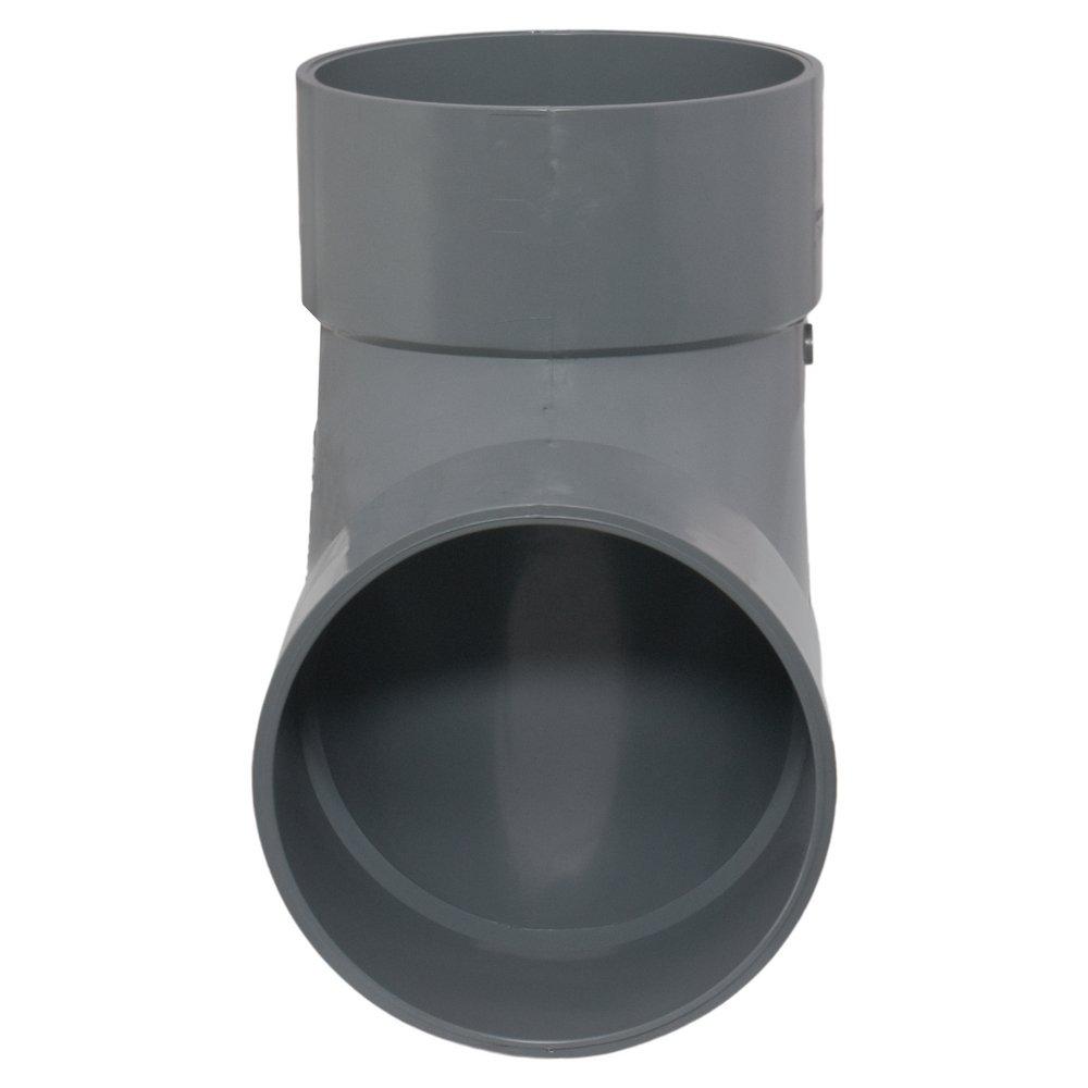 8 in.  CPVC AW 1/4 BEND HUB x HUB 