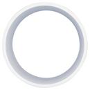 CHARLOTTE PIPE White 8-3/16 in. 140F Hub Schedule 40 Domestic PVC Repair Coupling 