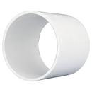 CHARLOTTE PIPE White 8-3/16 in. 140F Hub Schedule 40 Domestic PVC Repair Coupling 