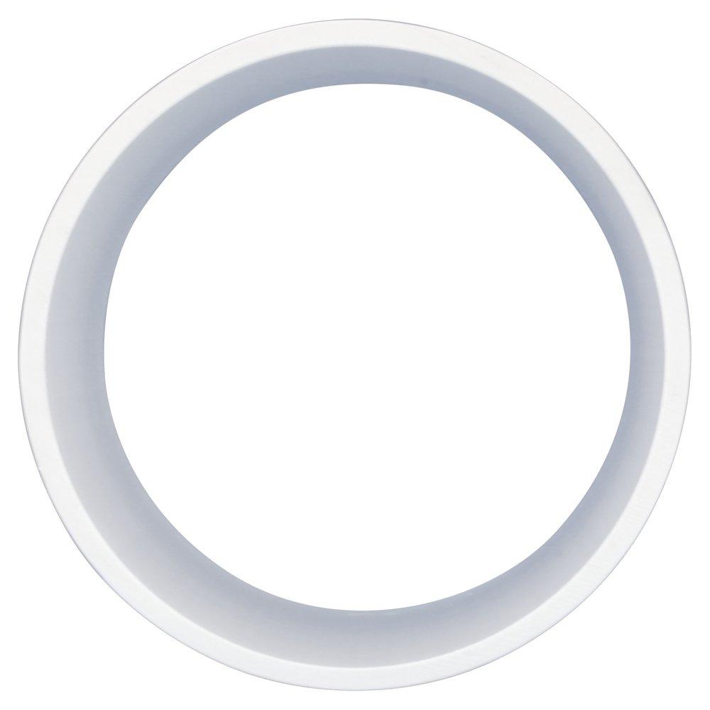 CHARLOTTE PIPE White 8-3/16 in. 140F Hub Schedule 40 Domestic PVC Repair Coupling 